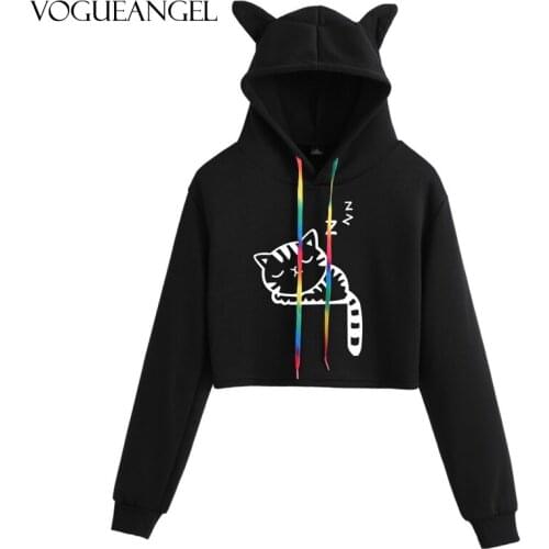 VOGUEANGEL Hooded Sweatshirts For Women