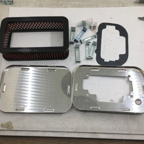 SherryBerg FAJS AIR Air Cleaner FOR EMPI WEBER dellorto CARB carburetor 32/ 36 DGEV DGV DGAV 38DGES DGAS CHROME AIR FILTER 45mm