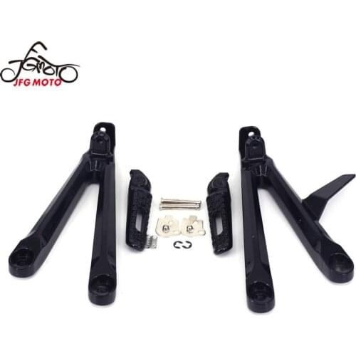 Motorcycle Rear Footpegs Bracket Mount Footpegs Foot Pegs Pedal For HONDA CBR600RR 2005-2006