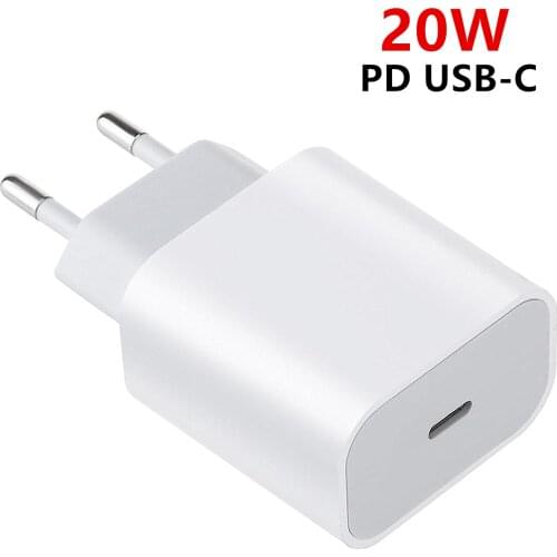 20W Pd Usb C Charger for Apple Iphone 12 Pro Max 12 Mini 11 Fast Charger Type C for Xiaomi Mi 11 Quick Charging Adapter