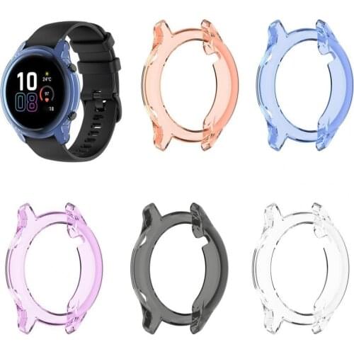 46mm/42mm Half Package TPU Smartwatch Protective Case Cover for Huawei Honor Magic Watch 2 Wearable Devices Smart Accessories