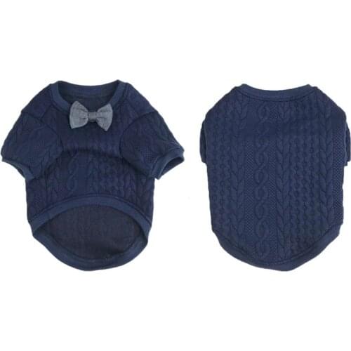 Winter Dog Sweater Small Dog Clothes Puppy Sweater For Pet Dog Knit Crochet Christmas Dog Decoration Supplies