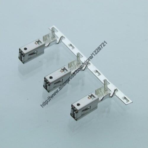 100Pcs 000979243E UNSEALED 2.5mm Crimp terminal for AMP Tyco TE Golf Passat VW Audi Skoda Power Timer Kabel automotive connector