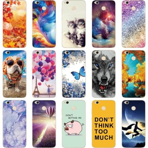 For Xiaomi Redmi 4X Case Phone Shell Bag for Xiaomi Redmi 4x Silicon Case for Xiomi Redmi 4X 4 X Soft TPU Cover Bumper Fundas