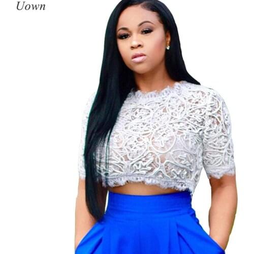 Doyerl Openwork Blouses