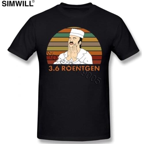 Funny Mens 3.6 Roentgen Chernobyl Nuclear Reactor Feel Good T-Shirt Short Sleeve O-neck Tees Leisure Tshirt Meme T Shirt
