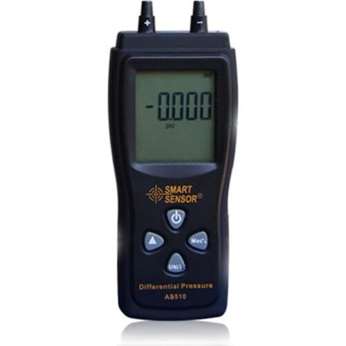 Differential Pressure Meter Smart sensor Manometer 0~100hPa negative vacuum pressure meter