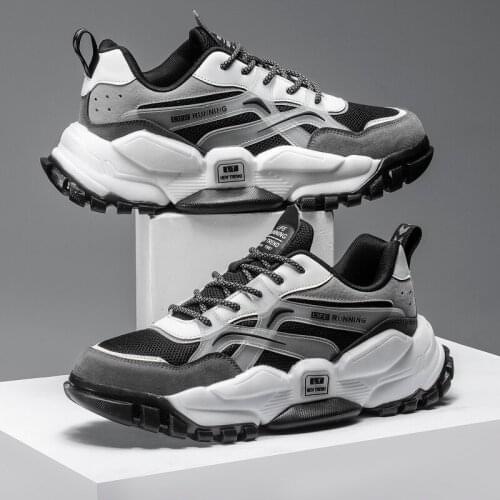 Men Running Shoes Cushioning Sport Male Durable Fashion Sneakers Breathable Outdoor Walking Jogging Sneakers Walking Gym Shoes