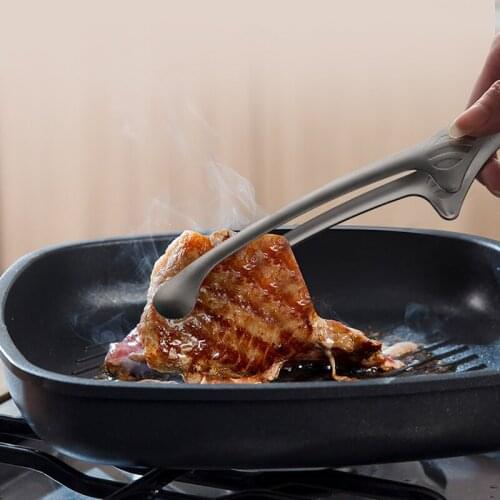 Kitchen Stainless Steel Food Tongs Buffet Cooking Tool Anti Heat Bread Clip Pastry Barbecue Clamp Kitchen Utensils