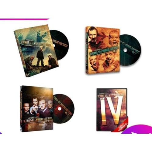 Ultimate Self Working Card Tricks 1-4 - magic tricks ,Magic collection