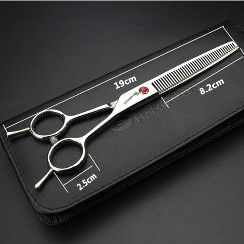 Barber Shop 7 inch pet grooming scissors straight dog grooming scissors dog haircut tool animal scissors cats haircut scissors