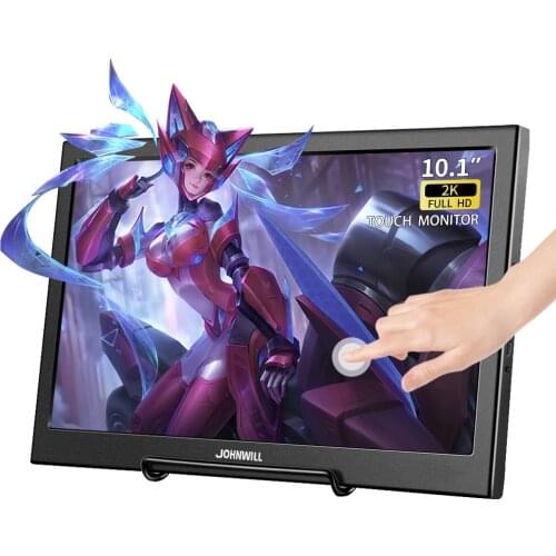 10.1inch portable monitor pc 2k touch LCD IPS HDMI gaming display 11.6“13.3” Computer Monitor for Raspberry Pi PS3 PS4 Xbox