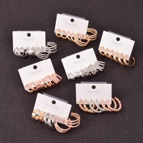 Hoop Earrings серьги 2021 тренд Earrings for Women boucle oreille femme Circle Jewerly Accessories Gift