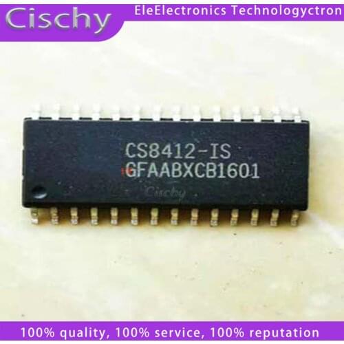 1PCS CS8412-CS SOP28 CS8412-IS SOP CS8412 SOP-28