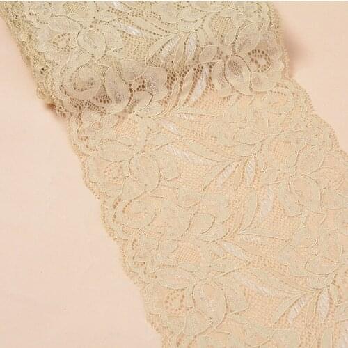 10Yards 15cm width 22 colors Elastic Lace Fabric Bra Underwear Stretch Lace Trim Sewing Craft /Garment/Apparel Accessories
