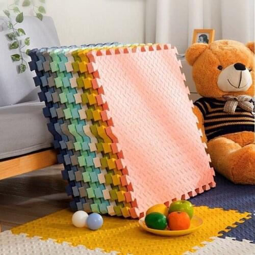 12pcs Toys Mat for Children Thickening Foam Floor Childrens Puzzle Crawling Climbing Home Bedroom Living Room Tatami Play Mats