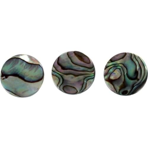 3pcs/set Finger Buttons Trumpet Abalone Shell Button for Trumpet Repairing Brass Musical Instruments Parts Accessories