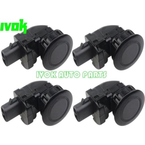 4Kits PDC Parking Distance Control Sensors For Toyota Celsior Lexus LS430 4.3L 2000-2003 Black Silver 89341-50020 8934150020