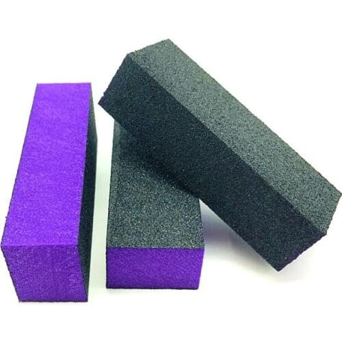 5pcs Buffer Block Sanding Sponge Nail File for UV Gel Nail Polish DIY Nail Art Manicure Sanding File Buffer 100/180 Nail Block