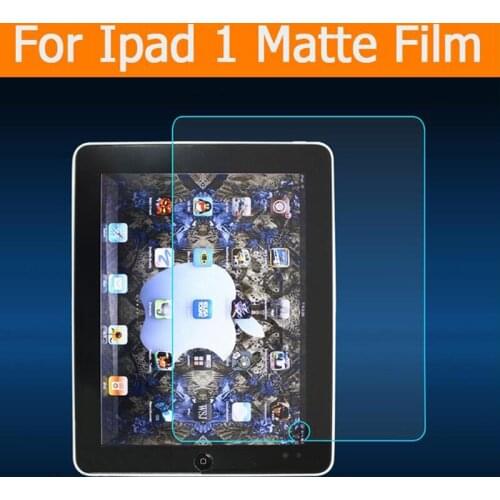 Anti-Glare Matte screen protective Films For iPad 1 9.7inch front matte Screen Protector films with cleaning tools