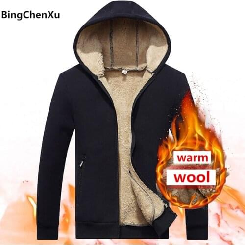 BingChenXu Mens Fleece Hoodies