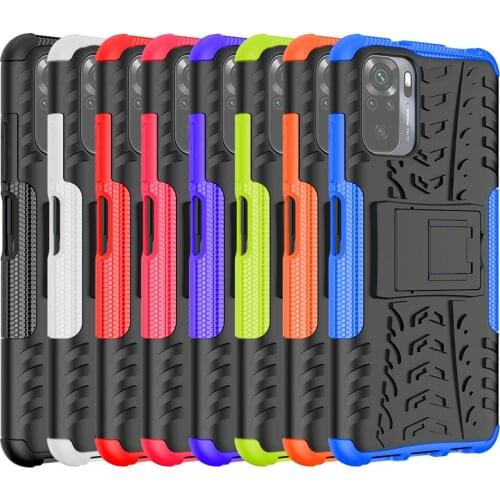 For Xiaomi Redmi Note 7 8 9 10 Pro 8A 9 9A 9C NFC 9S Luxury Hybrid TPU Silicone + Hard Phone Case Back Cover Skin Bag Capa