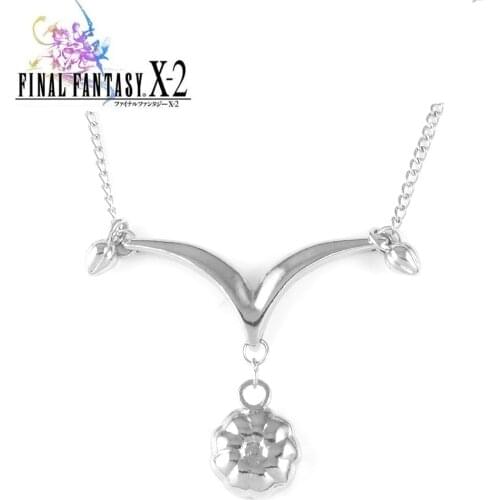 Game Final Fantasy X Necklace Yuna Pendant Necklace for Women Choker Jewelry Accessories