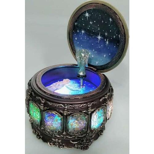Classic Exquisite Led Music Box For Home Office Decoration Kids Gift Scorpio