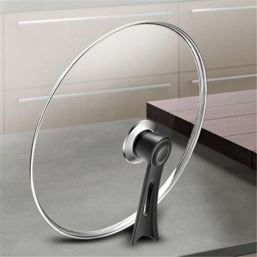 34cm Pan Lid Tempered Glass Cover Stainless Steel Pot Lid Wok Pan Lid Pan Lids Universal Wok Cover Non-stick Lid Frying Pan Lid