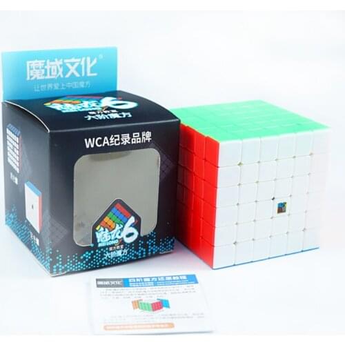 MoYu Meilong 6x6 Magic-Cubes Stickers Stickerless 6x6x6 Cubo Magico Speed Cube Puzzle Special Gift Toys For Kids Toys