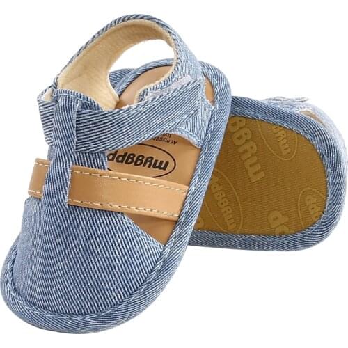 Baby Boys Girls Closed Toe Anti-Skid First Walkers Shoes Toddler Infant Newborn Girl Boy Soft Summer Cotton Shoes 2020 New 0-18M