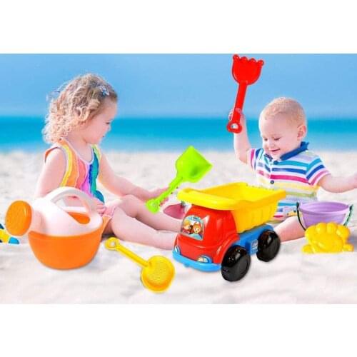 Beach Bag Childrens Toys 10/11pcs Beach Tools Set Sand Playing Kids Water Beach Seaside Tools Gifts Outdoor Beach Sand Toys