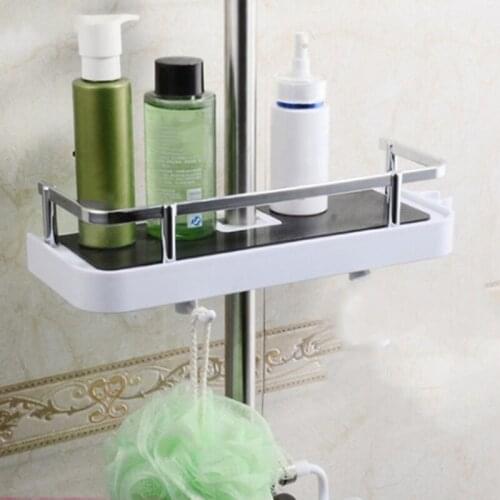 Useful Bathroom Shower Storage Rack Holder Organizer Tray Shower Bracket Holder Washing Shower Shampoo Basket Bathroom Storage