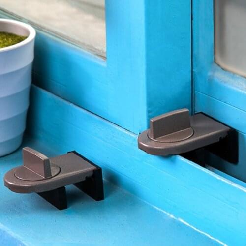 Sliding Sash Cabinet Locks Adjustable Doors Security Anti-theft Lock Window Sliding Lock Anti-theft Protection Lock