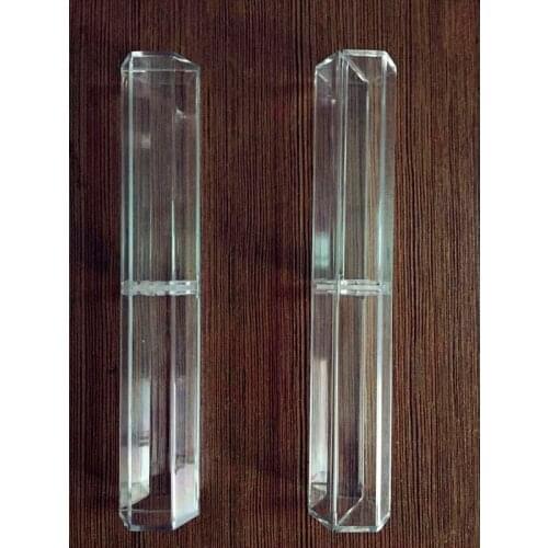 Hexagon Pen Box Plastic Transparent Case Pen holder Gift for Promotional Crystal Pen Packaging Box