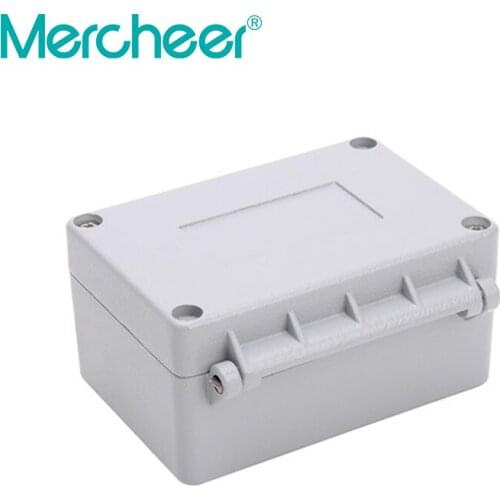 100*68*50mm Painting Spraying Aluminum Enclosure/ Hinge Type Project Box for Electronics