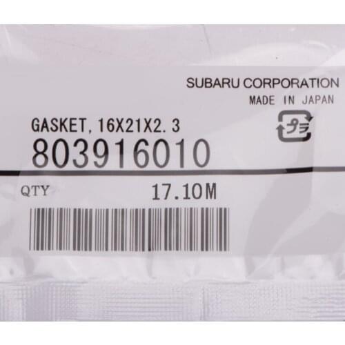 Set Washer 16mm 803916010 For Subaru 2011-18 6pcs Plug Crush Gasket Newest