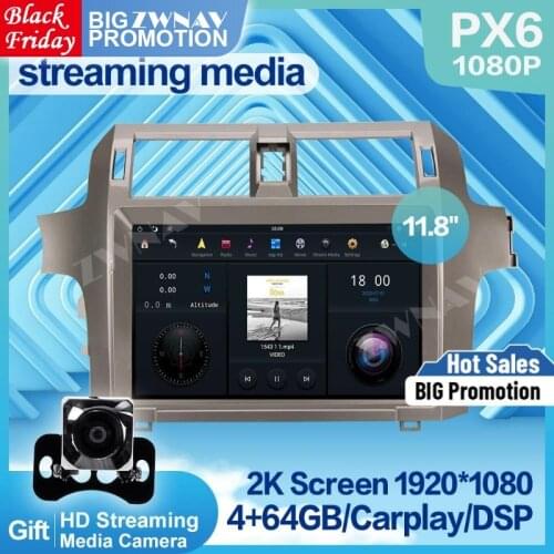 MAX-PAD 1920*1080 Android 9.0 Car Multimedia Player Streaming Media For LEXUS GX460 GX400 2010-2019 Audio Radio Stereo Head Unit