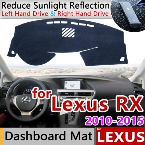For Lexus RX 2010~2015 AL10 Anti-Slip Mat Dashboard Cover Pad Sunshade Dashmat Protect Car Accessories RX270 RX350 RX450h 350