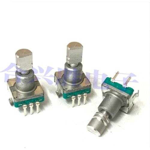 EC11 encoder without positioning Smooth damping feel 15 pulses Shaft length 15.5mm