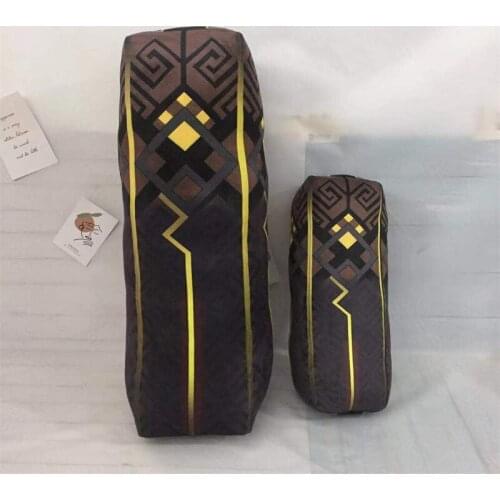 Game Anime Genshin Impact Zhongli Stuffed Pillow Toy Cuboid Soft Plush Cushion Bedroom Living Room Fans Gift