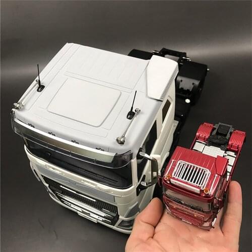 RC Timber Truck White Roof Body Shell Set For TAMIYA 1/14 Volvo F16 750 56360 RC Timber Truck Tractor Car Accessories