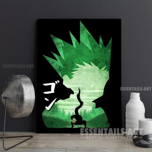 Gon Freecs Hunter X Hunter Canvas Wall Art Painting Decor Bedroom Study studio print Living kid Room Home Decoration Prints