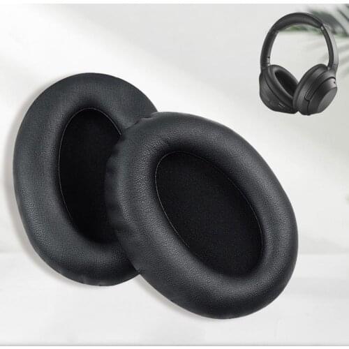Bluelans 1 Pair Headset Sleeves Dust-proof Skin-friendly Soft Gaming Headphone Covers Replacement for Sony-WH-1000XM4 ,XM3