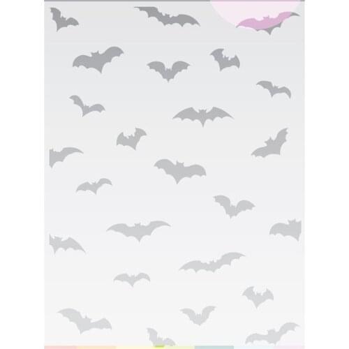 Bats Background Stencils New for 2021 Scrapbook Diary Decoration Embossing Template Diy Greeting Card Maker Albums Handmade