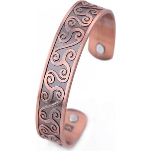 New Arrived Women Men Viking Bangle Nordic Famous Totem Triskele Pattern Amulet Protect Owner Provide Dropshipping