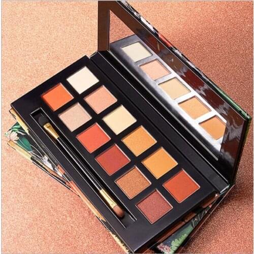 Eye shadow palette with beautiful color and long-lasting non-staining eye makeup 12 colors