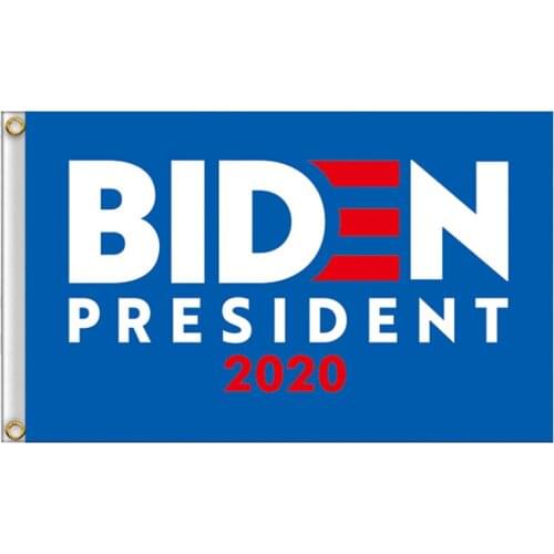 Candiway wave blue American presidential flag of choice Brass buttonhole 90*150cm US President banner