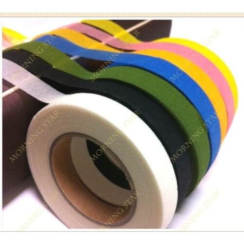 1PCS 30Yard 12mm Self-adhesive Paper Tape Floral Stem for Garland Wreaths DIY Craft Artificial Silk Flower