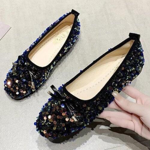 Rhinestone Bow Flat Women Shoes Suede Moccasins Slip On Lady Loafers Casual Shallow Single Shoes Zapatos Mujer Spring Autumn New